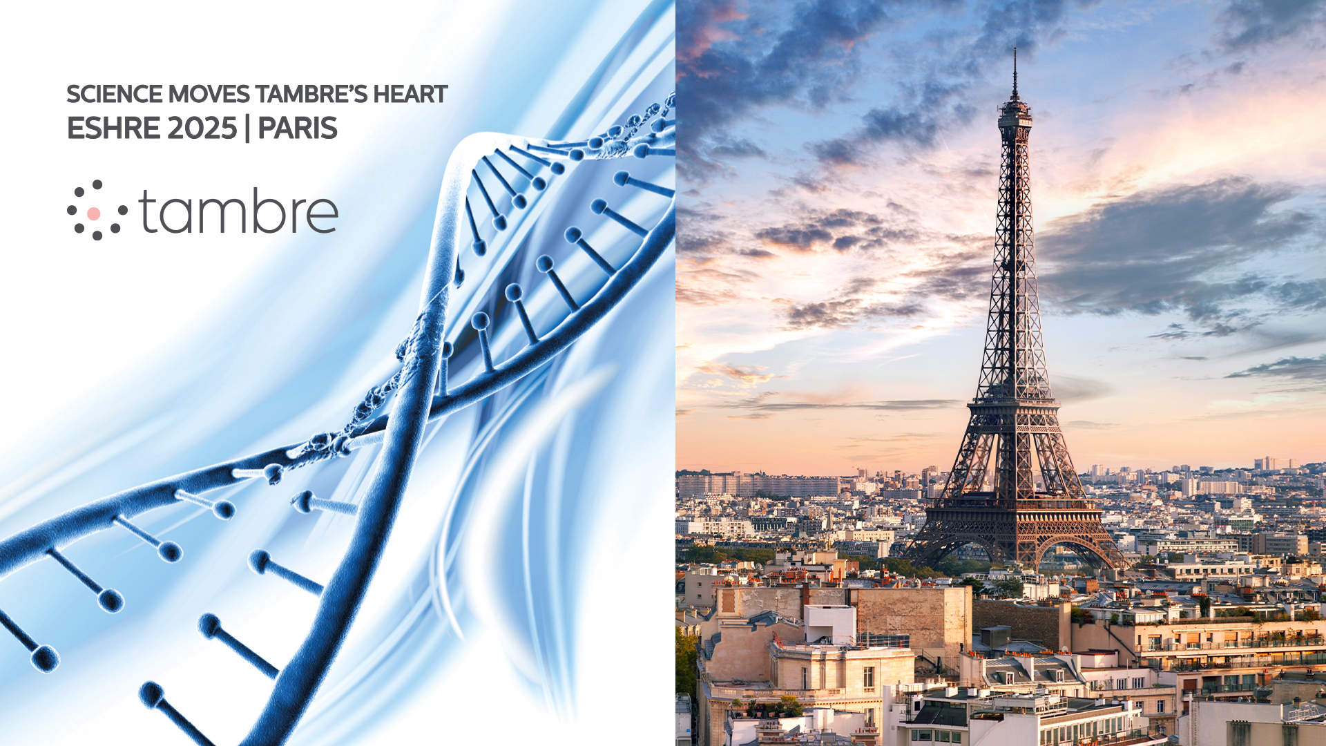 Tambre acude al congreso ESHRE 2025 de París