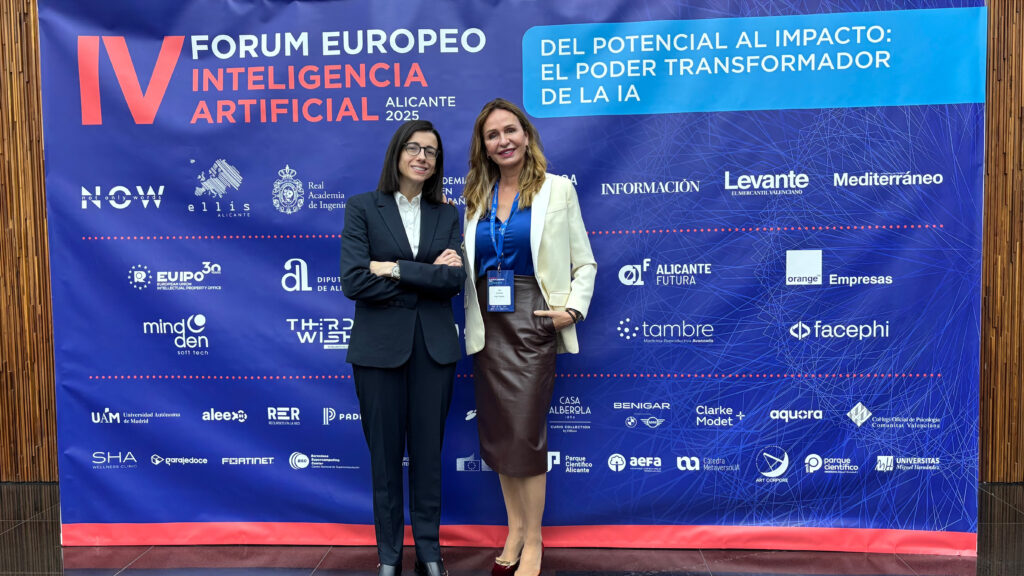 DRA Llaneza y Ceo Grupo Tambre Inge en IV Fórum Europeo IA Alicante
